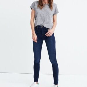 Madewell 10” High Rise Skinny Jeans